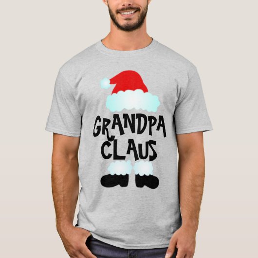 opa Claus T-shirt (Voorkant)