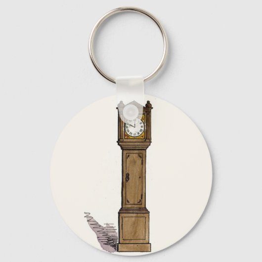 Opa Clock Sleutelhanger (Voorkant)