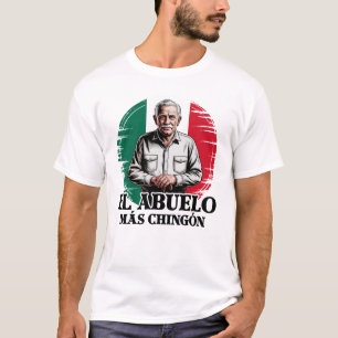 Opa De Grootste Mexicaanse Vlag T-shirt