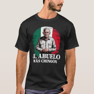 Opa De Grootste Mexicaanse Vlag T-shirt