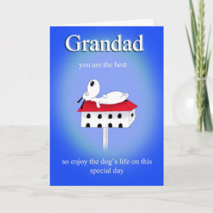 Opa, de kaart van de vadersdag