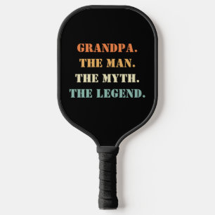 Opa De Man De Mythe De Legende Vaderdag Pickleball Paddle