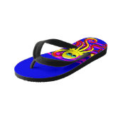 Opa de Octopus Ontwerper Kinder Teenslippers (Schuin)