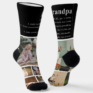 Opa Definitie Persoonlijke Fotocollage Sokken