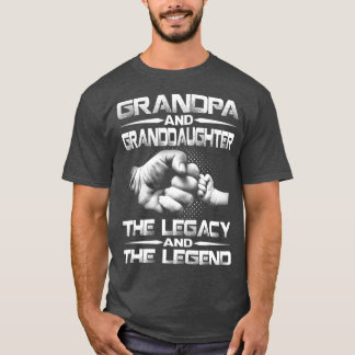 Opa en kleindochter de legende en de t-shirt
