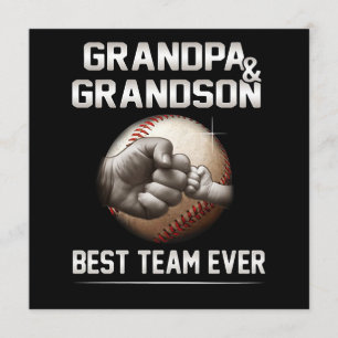 Opa en kleinzoon beste team ooit kaart