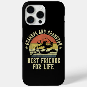 Opa en Kleinzoon Beste Vrienden voor het Leven Gra iPhone 15 Pro Max Hoesje