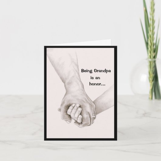 Opa en papa zijn Vaderdag Kaart (Voorkant)