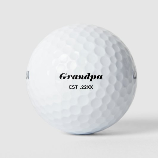 Opa EST Golfballen (Voorkant)