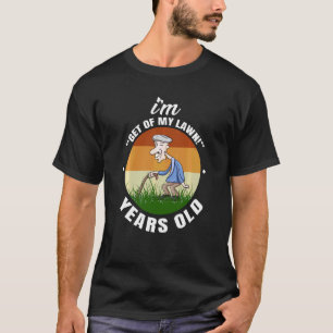 Opa gaat van mijn eigen grasmaaien af t-shirt