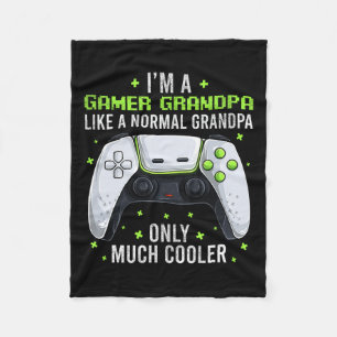 Opa Gaming Gaming Shirt Grappige Video Game Gamer Fleece Deken