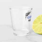 Opa geneeskunde grappige medicatie shot glas (Links)