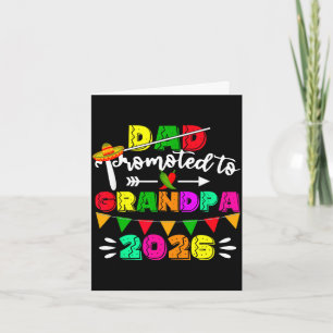 Opa gepromoveerd tot opa 2026 cinco de mayo kaart