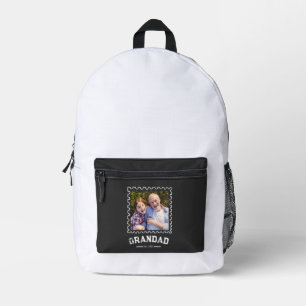 Opa Gevestigd Foto Cadeau Bedrukte Rugzak