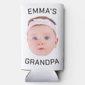 Opa Gift, Aangepaste Baby Gezicht, Foto Gift (Achterkant)