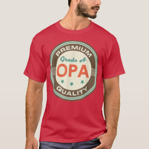 Opa Grandpa  Fathers Day Gift T-shirt
