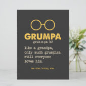 Opa - Grumpa - Definitie (Staand voorkant)