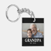 Opa heeft Opa-dag ingesteld Sleutelhanger (Voorkant Links)