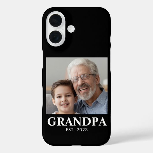 Opa heeft Opa-dag opgericht Case-Mate iPhone Case (Achterkant)