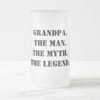 Opa Het Man De mythe De Legende Aangepaste tekst