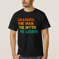 Opa het Man de mythe de legende T-shirt