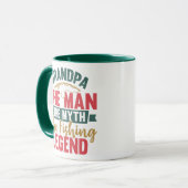 Opa - het Man, de mythe, de Vissende leger Mok (Voorkant links)