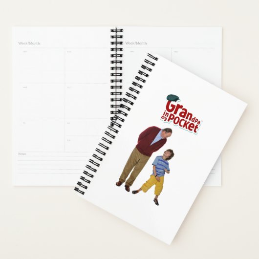 Opa in mijn zakje planner (Display)