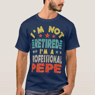 Opa in ruste Pepe Father Day Grandpa T-shirt