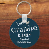 Opa is eigendom van Kinder Names Sleutelhanger (Voorkant)