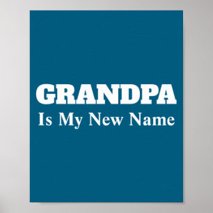 Opa is mijn nieuwe naam poster