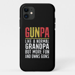 Opa is net als een normale opa maar leuker en bezi iPhone 11 hoesje