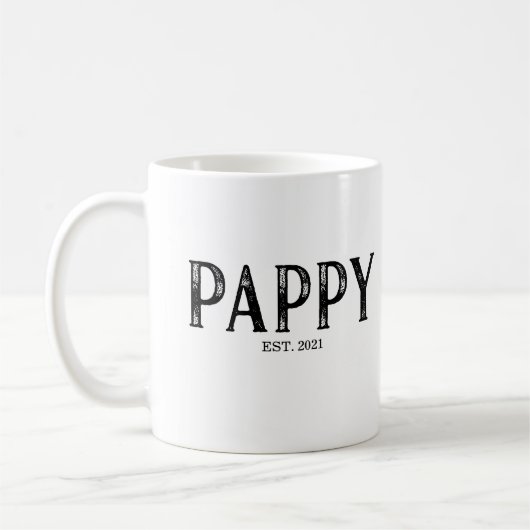 Opa Jaar Oprichting Koffiemok (Links)