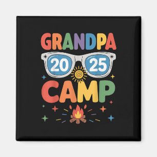 Opa Kamp 2025 Familie Vakantie Zomer Kamperen C Magneet