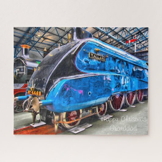 Opa Kerstmis. Legpuzzel (Horizontaal)