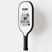 Opa King of the Pickleball Court Gezegde Modern Pickleball Paddle (Links)