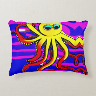 Opa le Coussin rond Octopus Designer