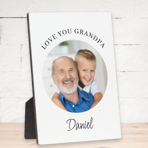 Opa Lief Foto Fotoplaat