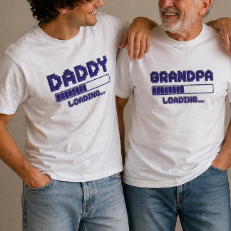 Opa Loading Zwangerschaps Reveal T-shirt