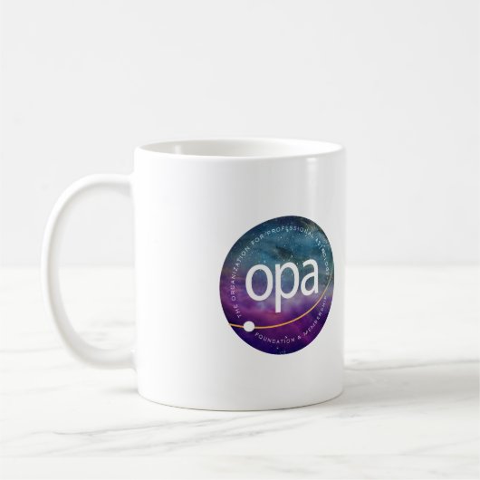 OPA logo Coffee Mok (Links)