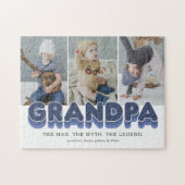 Opa Man Myth Legend 3 Foto Jigzaag Puzzle Legpuzzel (Horizontaal)