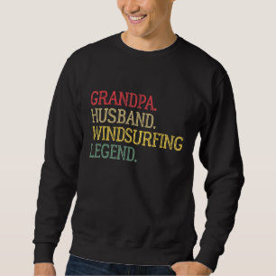 Opa Man Windsurfen Legende Windsurfen Gra Trui