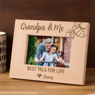 Opa & Me - Beste vrienden voor het leven van klein Gegraveerde Lijstjes