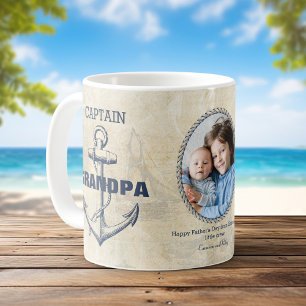 Opa Nautical Fathers Day Foto Koffiemok