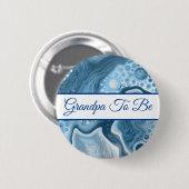 Opa om te worden | Button Baby shower van jongen (Voorkant /achterkant)