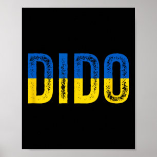 Opa Oma Oudoom Ukrain Ukraiens Vlag Oekraine Poster
