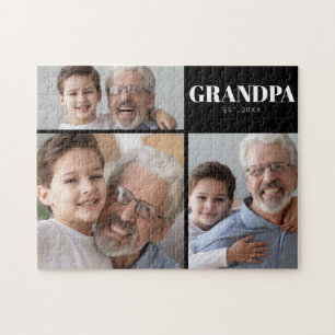 Opa Opa-dag ingesteld door foto Legpuzzel