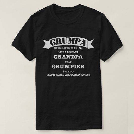 opa, opa, papa, grootouder grappig t-shirt (Design voorkant)