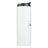 Opa Opa Verjaardag Gepersonaliseerd cadeau Thermosbeker (Gedraaid links)