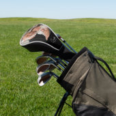 Opa Opgericht Script Zwart Foto Golfheadcover (Insitu)