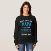 Opa Papa Komploot Trui (Voorkant volledig)